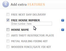 Letterbox Number