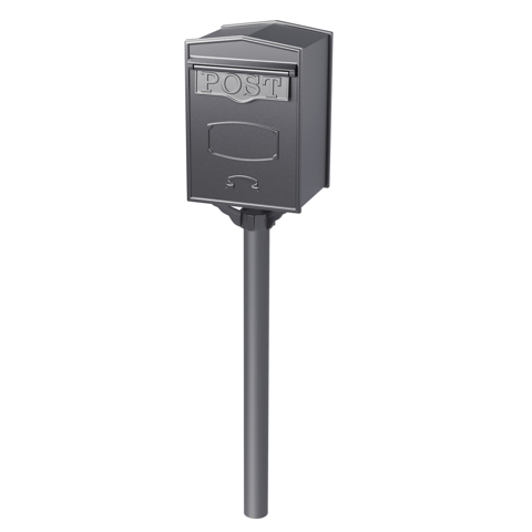 Letterbox on a post