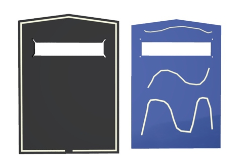 Apply glue to postbox