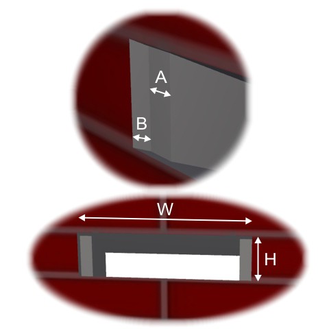 Front cutout for the Oakley letter chute