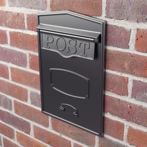 Through wall letterbox