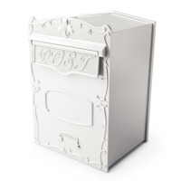 White Postbox