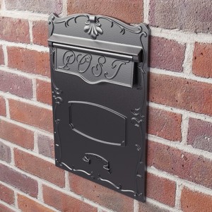 Postbox in a brick wall