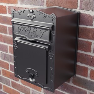  Letterbox fixed to a brick wall