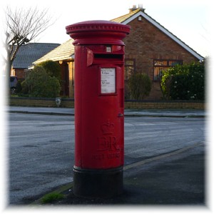 English Pillar Box