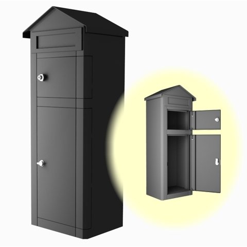 Vincent Combination Letter & Parcel Box-LS30